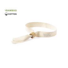 Bracelet | Coton et bambou | À usage unique | 151542 Bois