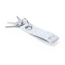 Porte-clés élégant avec lanière en feutre RPET | 151899 