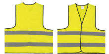 Gilet de sécurité | Taille XL | Full Colour | max8026 Jaune néon