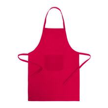 Tablier de cuisine | Coton et polyester | Avec poche  | 154746 Rouge