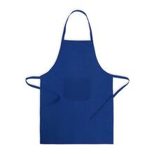 Tablier de cuisine | Coton et polyester | Avec poche  | 154746 Bleu