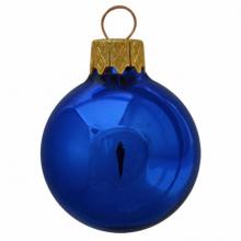 Boule de Noël colorée | Glossy | 66 mm | 121001 Bleu
