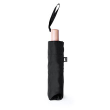 Parapluie | Pliable | Plastique recyclé  | Résistant au vent | Ø 95 cm | 156315 Noir