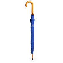 Parapluie manche en bois | Automatique | Plastique recyclé  | Ø 105 cm | 156316 Bleu