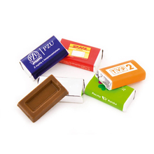 Chocolat emballé | 5 gr. | mini | Quadrichromie  | 72rnap 