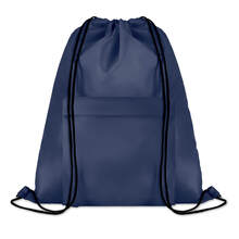 Petit sac à dos | Poche devant avec fermeture éclair | Polyester 210T  | 8759177 Bleu