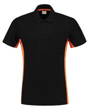 Polo | Bicolore | Haut de gamme | Tricorp Workwear | 97TP2000 Noir/Orange
