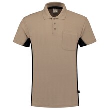 Polo | Bicolore | Haut de gamme | Tricorp Workwear | 97TP2000 Kaki / Noir