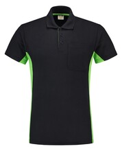 Polo | Bicolore | Haut de gamme | Tricorp Workwear | 97TP2000 Marine / Citron vert