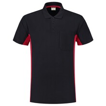 Polo | Bicolore | Haut de gamme | Tricorp Workwear | 97TP2000 Marine / Rouge