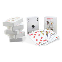 Cartes à jouer | Cartes imprimées sans boîte | 315687 Blanc