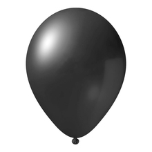Ballon ''Métallique'' | 35 cm | Personnalisable | 14a110met Noir