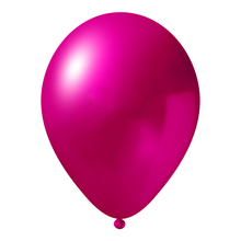 Ballon ''Métallique'' | 35 cm | Personnalisable | 14a110met Fuschia