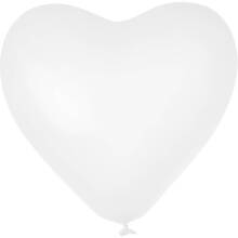 Ballon ''coeur'' | Couleur | Rapide | 14H80 Blanc