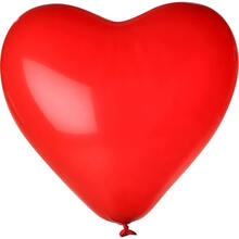 Ballon géant ''coeur'' | 70 cm | Petite quantité | 947002 Rouge