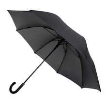 Parapluie de golf de luxe | Ø 120 cm | Automatique | 110GP688120 Gris foncé/Noir