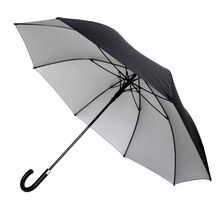 Parapluie de golf de luxe | Ø 120 cm | Automatique | 110GP688120 Noir / argent