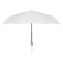 Parapluie | Plastique recyclé | Pliable | Ø 99 cm | 8799604 Blanc