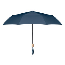 Parapluie | Plastique recyclé | Pliable | Ø 99 cm | 8799604 Bleu